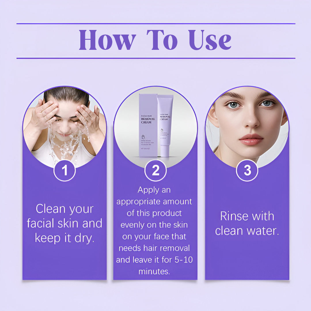 SilkSkin™ Facial Hair Removal Cream