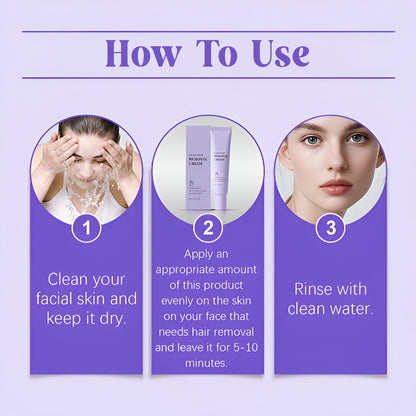 SilkSkin™ Facial Hair Removal Cream